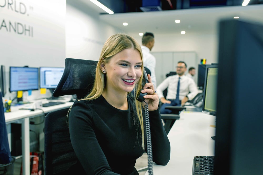 A financial planning expert explaining the benefits of a pension transfer.