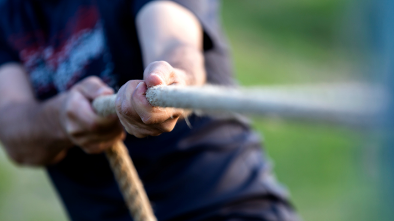 Tug of war