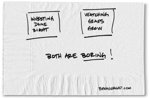 investing is boring